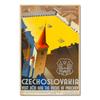 Visit Czech Republic Prague Canvas Paintings Vintage Travel Wall Kraft Posters Coated Wall Stickers Home Decoration Gift