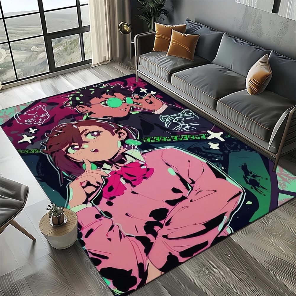 2025 New Style DAN DA DAN Anime Cartoon Carpet Rug for Living Room Bedroom Home Sofa Decoration,Kid Play Non-slip Floor Mat Gift