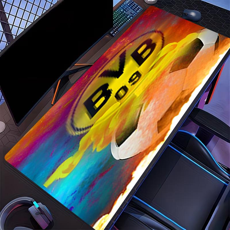 Borussia Dortmund Print Mauspads, für Tastaturpad Laptop PC Matte für Büro Heimgebrauch, Schreibtischdekoration, Perfektes Geburtstagsgeschenk für Gamer