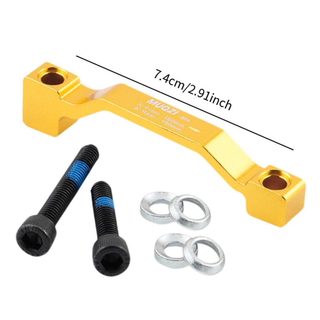 Uchwyt do hamulca tarczowego roweru, Adapter tarczy rowerowej, Konwerter Uchwyt montażowy do rowerów górskich Wymiana systemów hamulców tarczowych 180mm