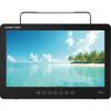 Tokyo Deco Waterproof TV with Portable DVD Digital TV and Car Black Waterproof 3 Power Sources Style Digital TV LCD Rechargeable Car Use 14-inch