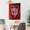 Liverpool Custom Your Name Wall Decor Tapestry Art For Pet Memorial Birthdaywedding Party Backdrop Family Gift