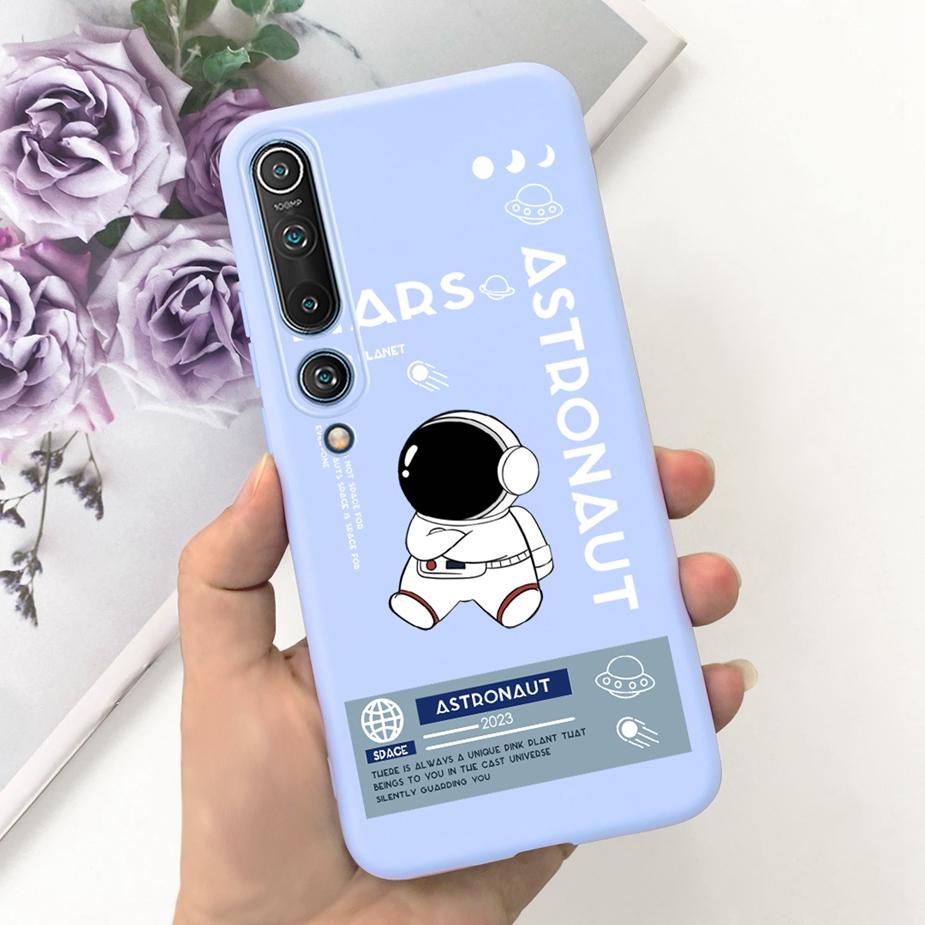 For Xiaomi Mi 10 Pro Case Cute Fashion Painted Cover Soft TPU Shockproof Phone Case For Xiaomi Mi 10 Lite Mi10 Pro 5G Full Coque