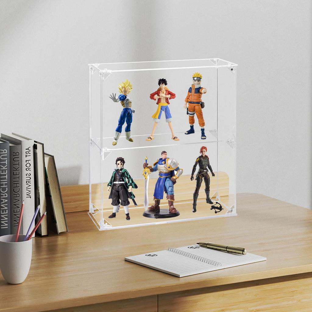 Acrylic Figure Mini Car Miniature Car Storage with Collection for Wall Hanging Width Depth Clear Rack for Assembly Rail Toy Storage Toy Display Figure