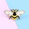 Charming Bee Brooch Pin - Cute Insect Design, Perfect for Everyday & Party Wear, All-Season Fashion Accessory