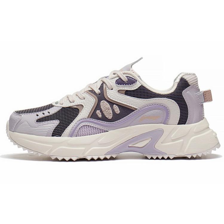 

Li Ning Lightweight Low top Running Shoes Women s Purple Gray ARLS022-3 36