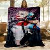 1pc Harley Quinn All-Season Comfort, Outdoor Flannel Blanket - Soft, Warm & Cozy for Naps, Camping & Travel 092