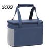 Heavy Duty Commuter Lunch Carrier Large Capacity Insulated Bag, Portable Thermal Tote, Thick Aluminum Foil Cooler Bag Travel Organizer for