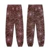 Mens Spider Web Graphic Hoodie High Street Loose Fit Long Sleeve Pullover Teens