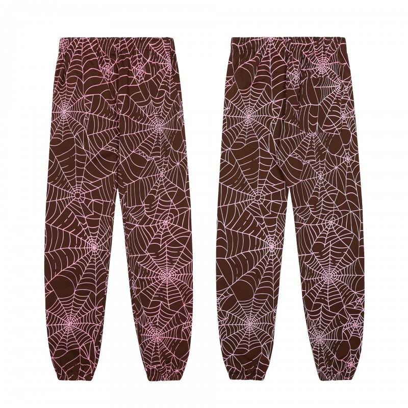 Mens Spider Web Graphic Hoodie High Street Loose Fit Long Sleeve Pullover Teens