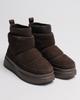 Uggs with Sock Melanda 88719 36 Chocolate Suede Wool