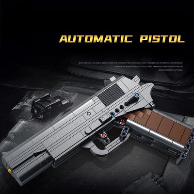 WW2 PPK Desert Eagle Militärsimulation M92 Pistole USP Waffenmodell aus Bausteinen Set Spielzeug für Kinder Jungen Geschenke