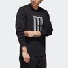 Adidas Wuji Series Sweatshirts Men's Black Crew Neck Moderate Regular GM4479