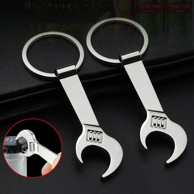 Portable Multifunctional Wrench Keychain: Creative Bottle Opener & Custom Pendant Gift