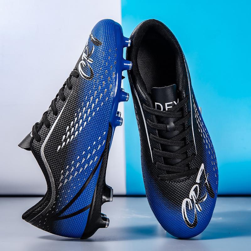

Large size football shoes children s artificial grass training shoes spikes youth game sports shoes 46