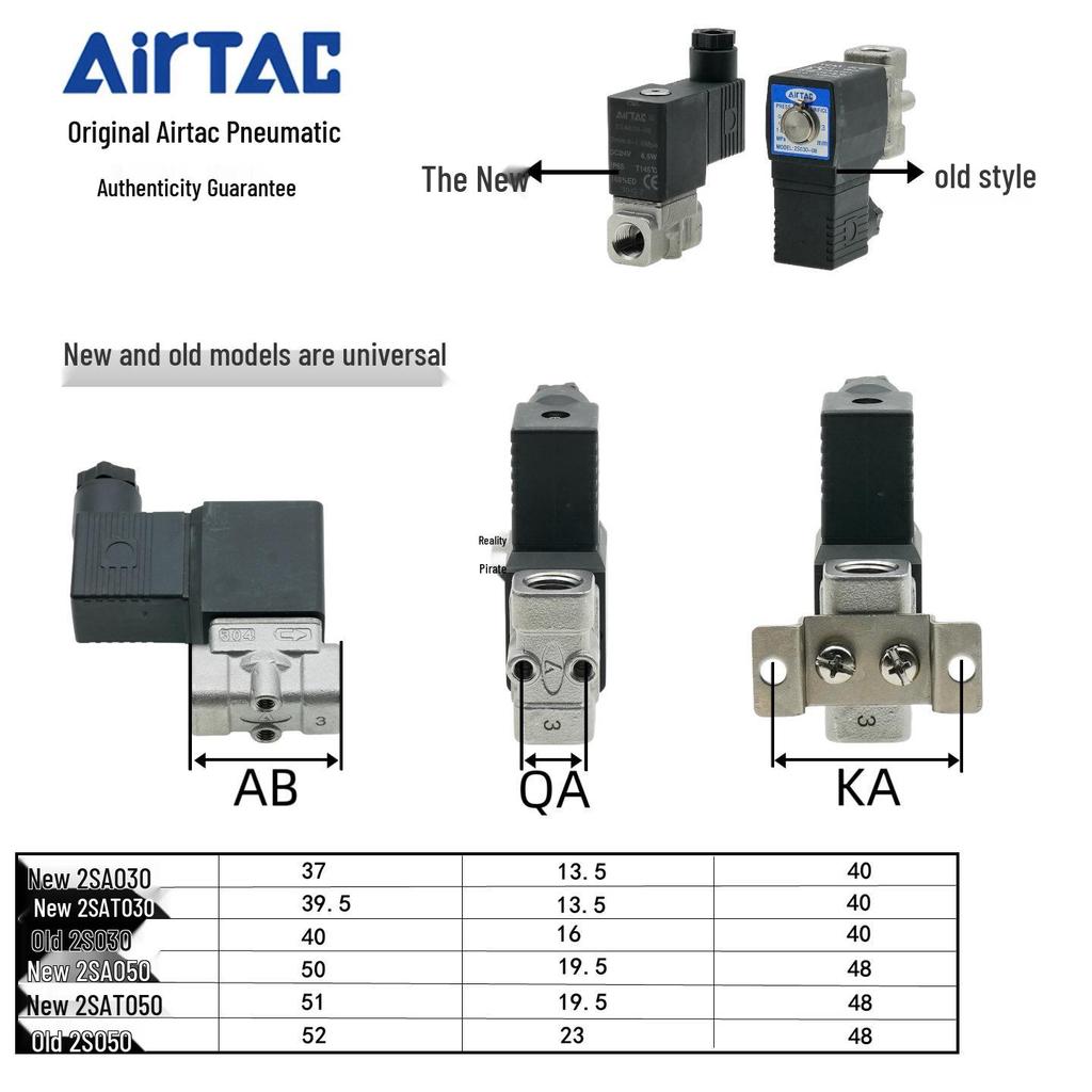 Airtac Stainless Steel Solenoid Valve 2SA050-15 Series