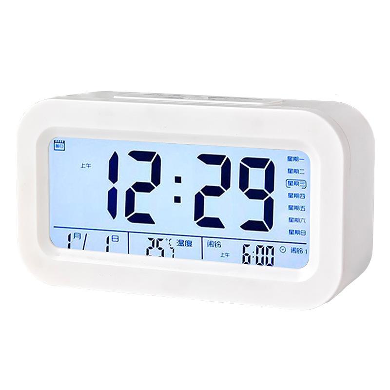Student smart alarm clock, electronic clock for junior high school students, backlight, large volume, multi-function, student wake-up artifact