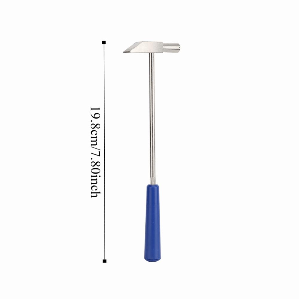 Metal Head Jewelry Hammer Black Grip Double Head Hammer Portable Hammer Jewelry Making