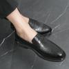 Size 45 Men's Business Leather Shoes Men's British Overalls Men's Shoes Fashion Personality Dress Shoes Leather Shoes