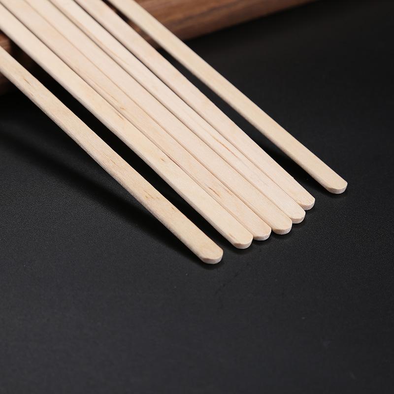 100 Stück Einzelverpackt Kaffeoholz Kaffeerührer Einweg Holz Rührstab 14cm/19cm Kaffeestock Teestock