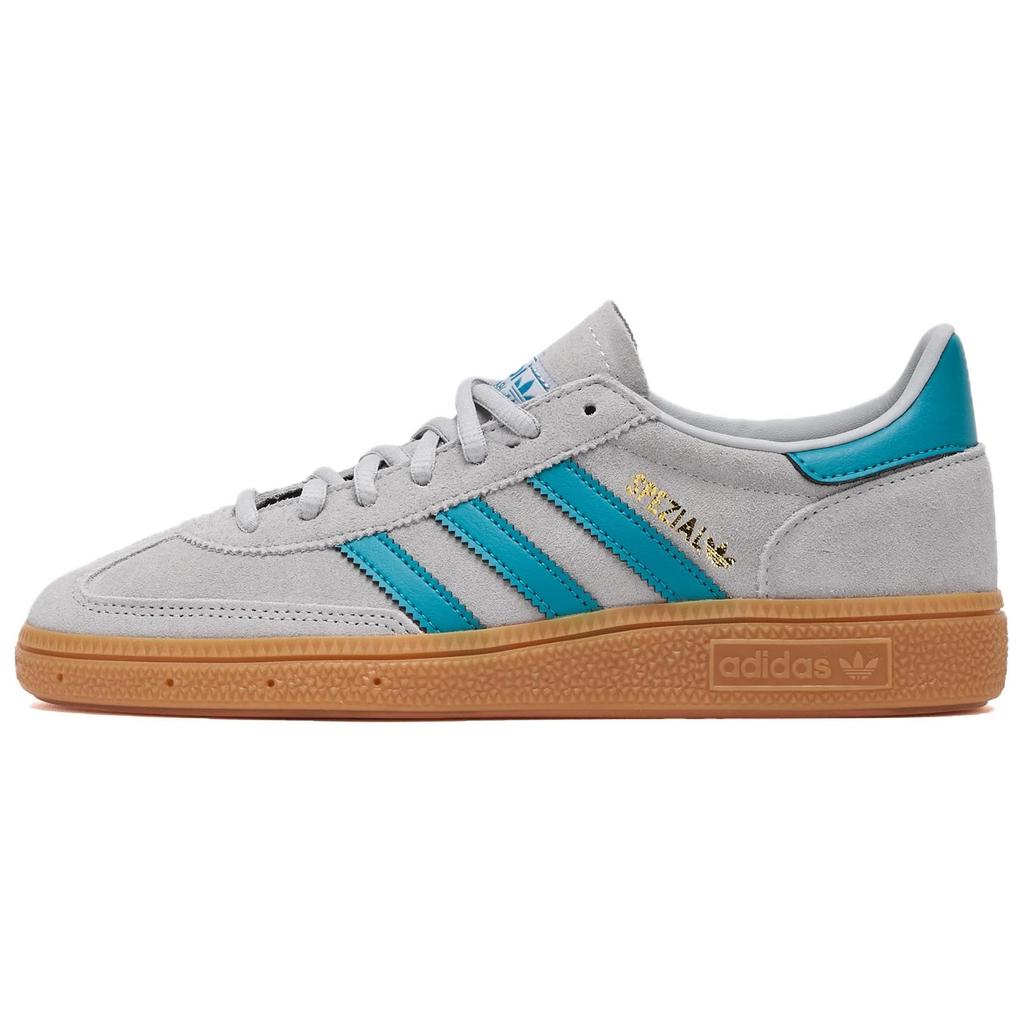 Adidas Handball Spezial Grey Pure Teal Men Sneakers Grey-Two Gold-Metallic JR3844