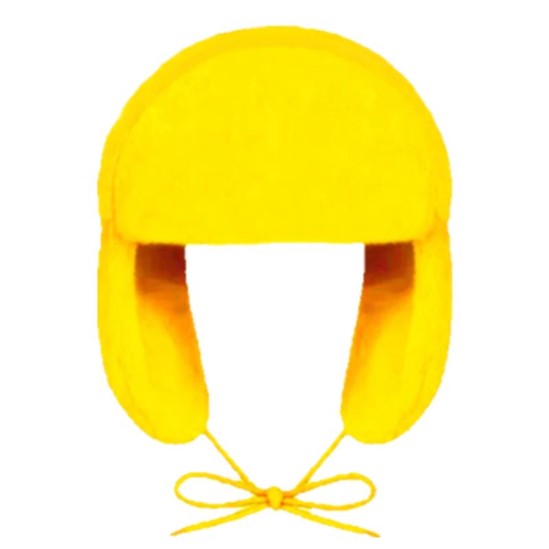 Colorful Autumn and Winter Warm Colors Solid Color Lei Feng Hat for Men and Women