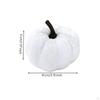 Autumn Velvet Pumpkin Soft-Textured Faux Decorative Pumpkins Soft