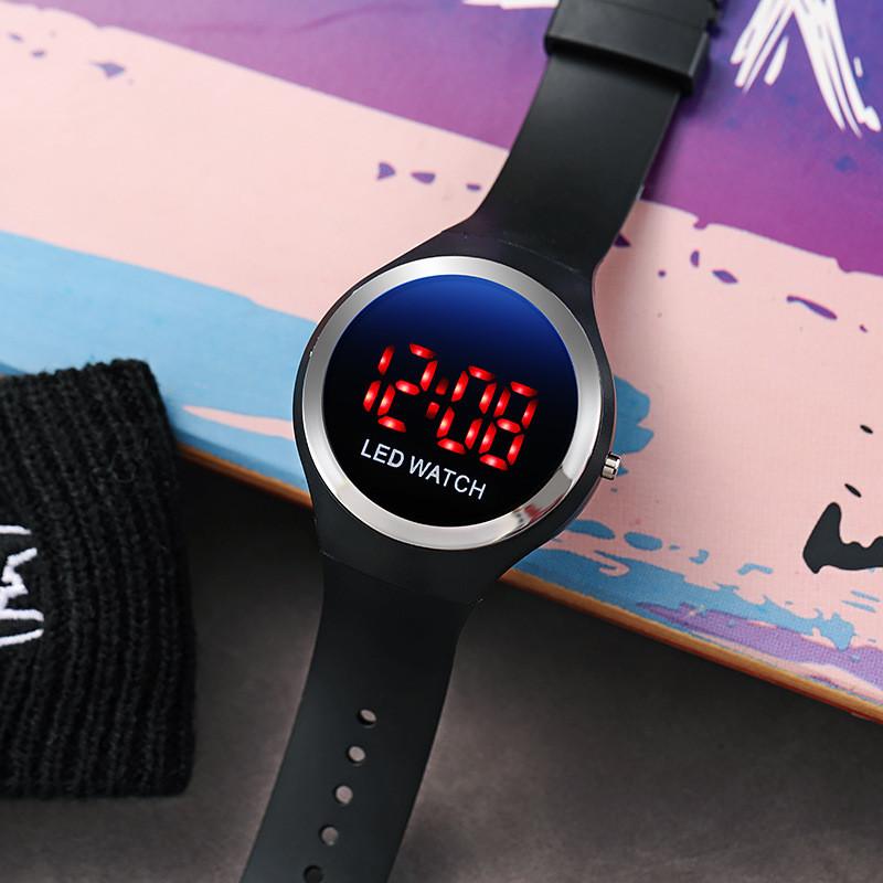 Led Digital Watch With Waterproof Sport Design For Casual Daily Use