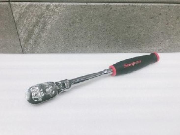 Snap-on 1/4" Soft Grip Long Flex Head Ratchet THLF72MB 100th Anniversary Limited