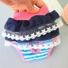 Yousheng Dog Menstrual Pants Comfortable Anti-harassment Cotton Pet Puppy Dog Bowknot Diaper Clothing Pet Supplies