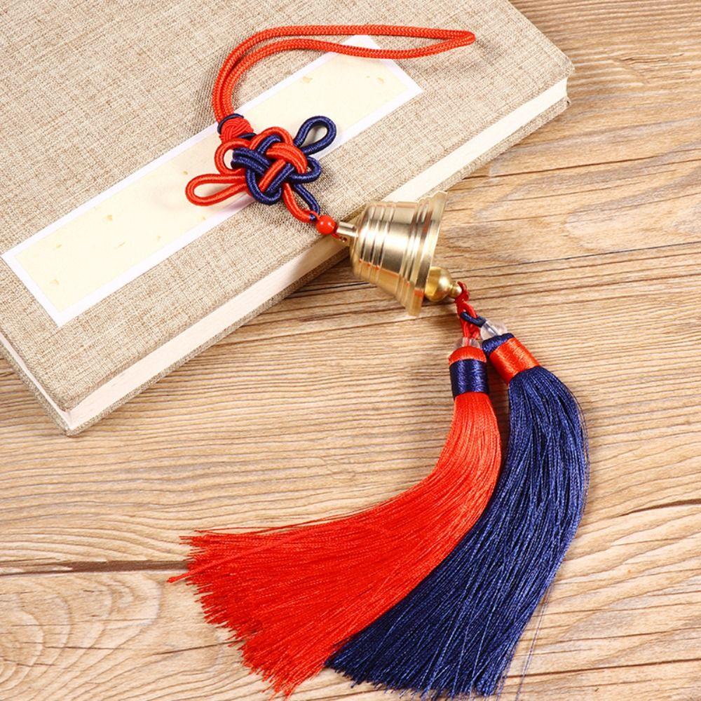 Vintage Chinese Knotting Wind Bell Copper Bell Round Bells Gifts Brass Bell Pendant  Garden Decor