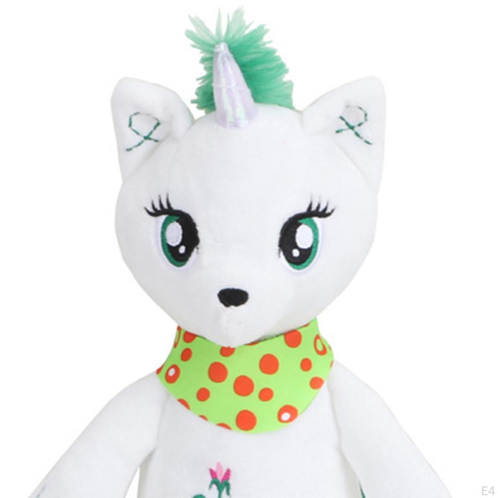 Animal Plush Toy, Stuffed Toy Doll, Exquisite Adorable Gift for Girls Boys, White 40cm