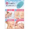 Croixx Facial Cleansing Brush Soft Skin Care Pore Makeup Remover Pores Sebum Massage 2-Piece Set Cleanses 4 Functions (Black)