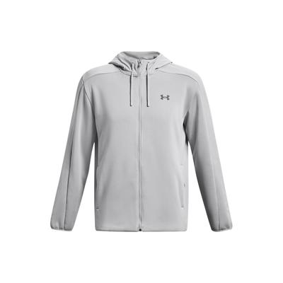 Loose-Fit Hooded Zip-Up Long Sleeve Jacket Men Outerwear Grey 1378824-011