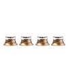4pcs Electric Guitar Effect Knobs Volumes Tone Control Knobs Plastic Top Hat Speed Control Knobs Replacement Part