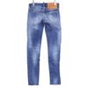 Dsquared2 S75LB0522 Jennifer Stretch Cut-Off Denim Bottoms 34 blueUsed