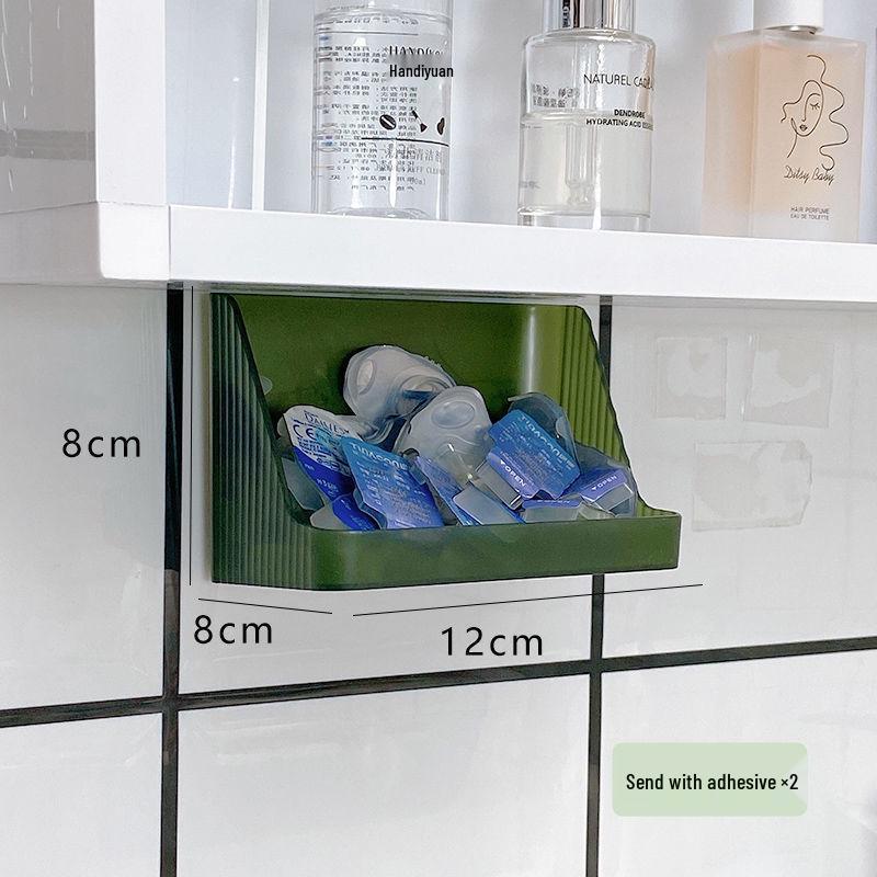 Wall-Mounted Bathroom Mirror Cabinet with Storage Shelves