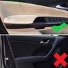 Soft Leather Door Panels Cover For Honda Accord 8th Gen 2008 2009 2010 2011 2012 Car Door Armrest Panel Cover Sticker Trim