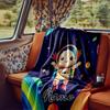 Space Explorer In Cosmic Adventure Blanketcustomizable With Your Namecomfortable And Stylish Perfect For Travel Beds Chairs Offices Sofas