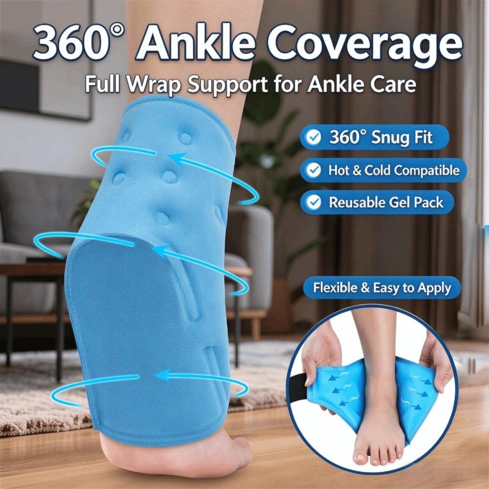 Adjustable Support Ankle Cold Compress Supportive Ankle Support Ice Wrap  Sports Training