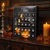 Familien-Halloween-Aktivität 2026 Adventskalender, 24-Tage-Countdown-Box mit gruseligem Mini-Kalender mit Überraschungsfiguren, 3D-Sammlerstück Feiertag