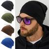 Autumn and Winter Men's Brimless Cold Hat, Elastic Hat, Universal Size, Suitable for Outdoor and Home Use