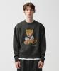 Malittepeulangsowajeobeo Doodle Bear Sweater Charcoal