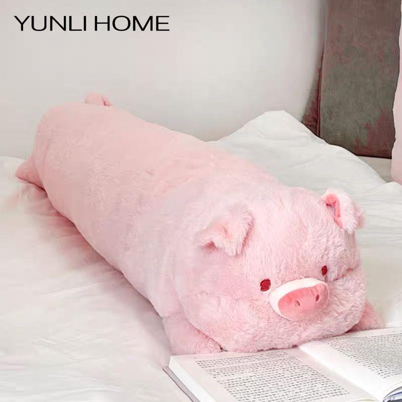 Pillow Bedroom Dormitory Pillow Female Hippopotamus Long Bedhead Cushion Living Room Leg Clamp Sofa Sleeping Pillow