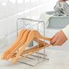 Space-saving Hanger Stacker Rack Stainless Steel Clothes Hanger Holder  For Home Laundry Closet