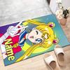Custom Sailor Moon  Mat Personalized Name, Polyester Washable Indoor Entryway Rug, Gift for Christmas, Easter, Thanksgiving Day
