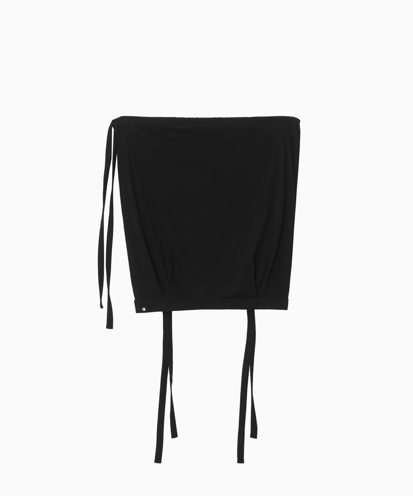 Ohesio Two-Way Shirring Sleeveless, Black
