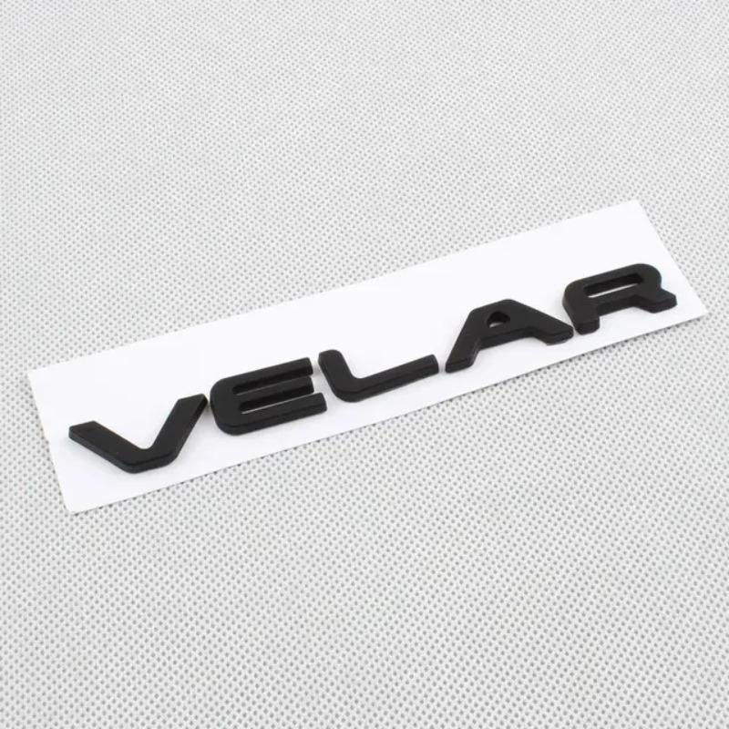 For L R R R RDYNAMIC VELAR letter badge car stickers rear boot refit accessories trunk logo decorate