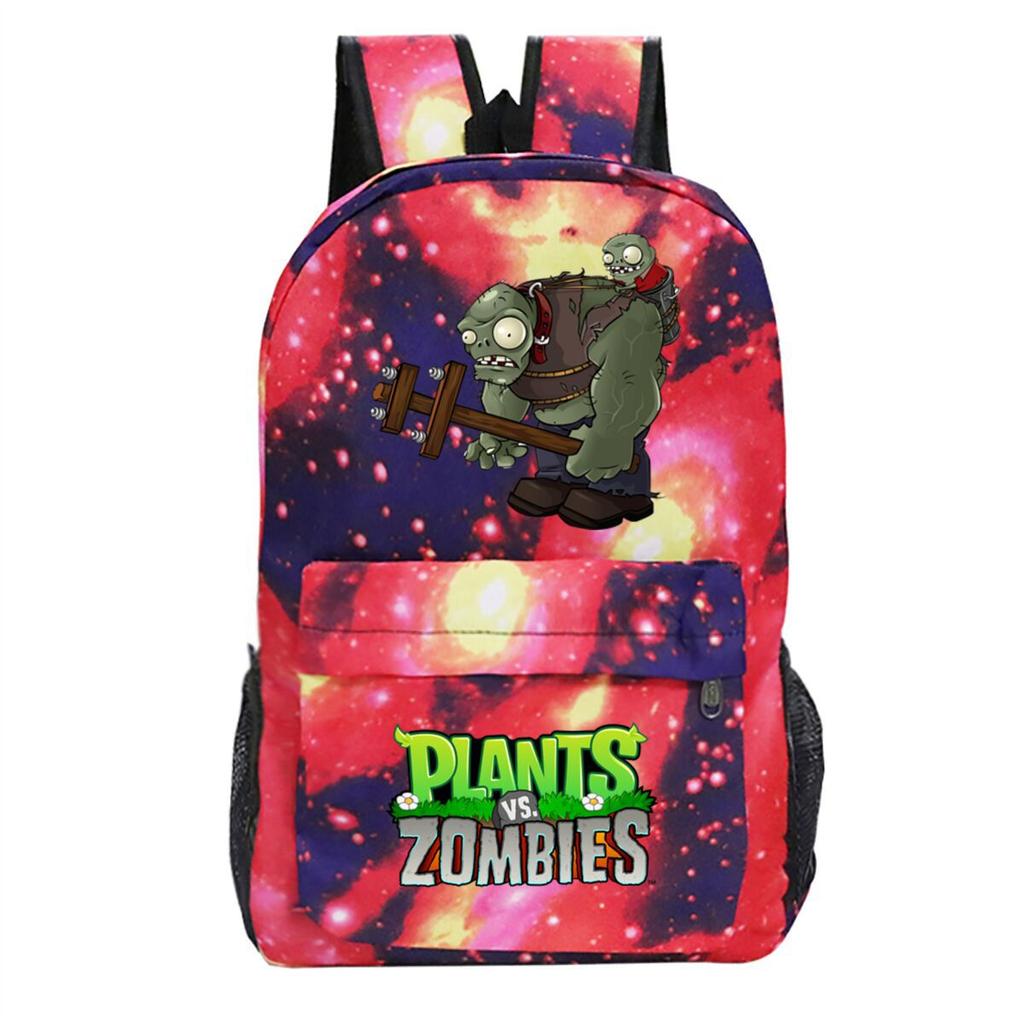 Game Merchandise Plants Vs. Zombies School Bag Casual Simple Backpack