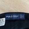 [USED] Rare 90s Ralph Lauren Polo Golf Cotton Cap, Black, Size L-XL